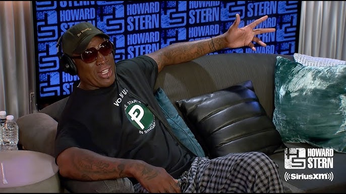 Dennis Rodman at Howard Stern